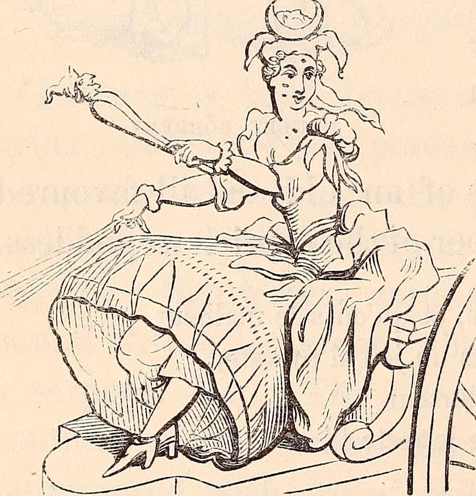 An illustration from England under the house of Hanover; : its history and condition during the reigns of the three Georges, illustrated from the caricatures and satires of the day., 1848, leaf 95