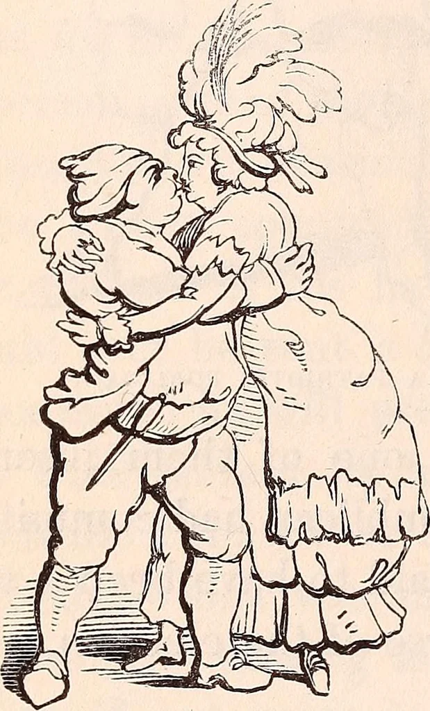 An illustration from England under the house of Hanover; : its history and condition during the reigns of the three Georges, illustrated from the caricatures and satires of the day., 1848, leaf 129