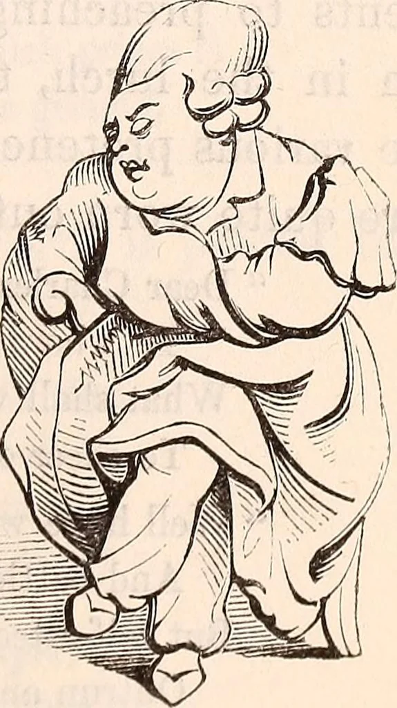 An illustration from England under the house of Hanover; : its history and condition during the reigns of the three Georges, illustrated from the caricatures and satires of the day., 1848, leaf 136