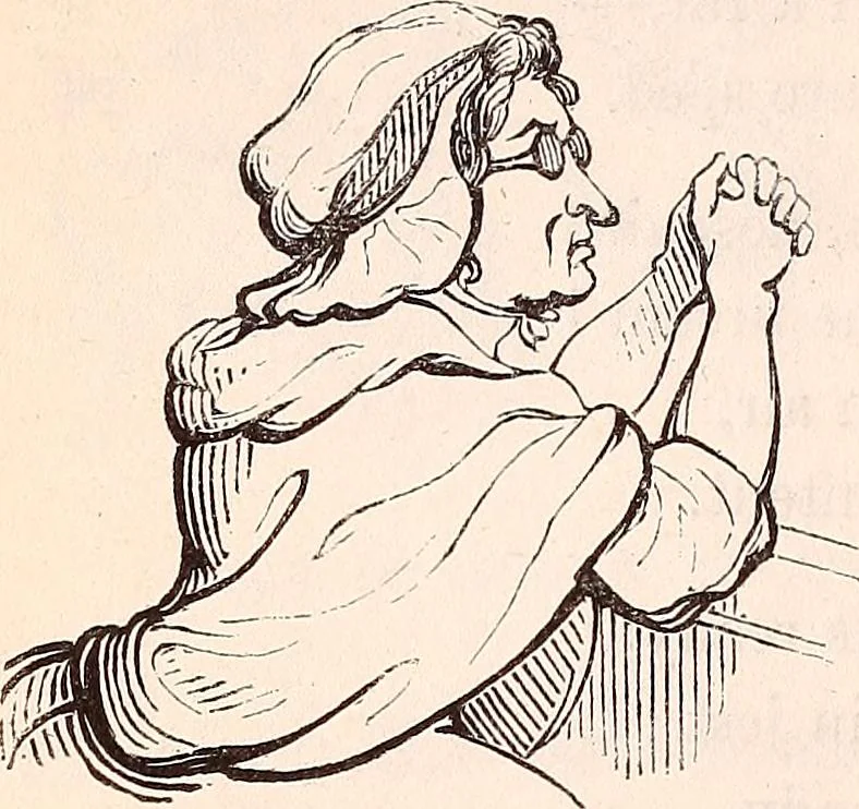 An illustration from England under the house of Hanover; : its history and condition during the reigns of the three Georges, illustrated from the caricatures and satires of the day., 1848, leaf 139