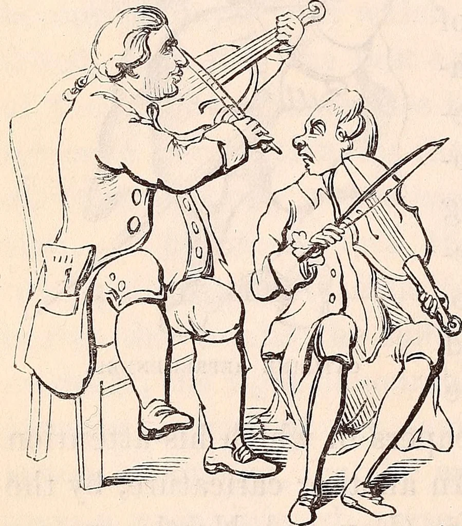An illustration from England under the house of Hanover; : its history and condition during the reigns of the three Georges, illustrated from the caricatures and satires of the day., 1848, leaf 143