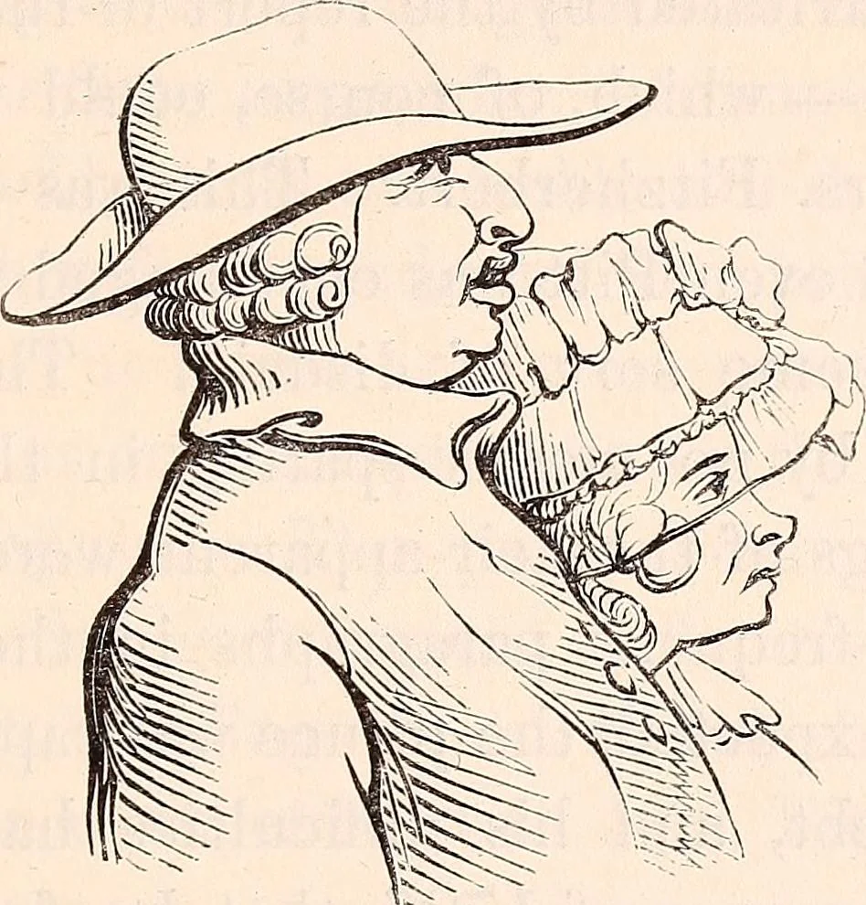 An illustration from England under the house of Hanover; : its history and condition during the reigns of the three Georges, illustrated from the caricatures and satires of the day., 1848, leaf 158
