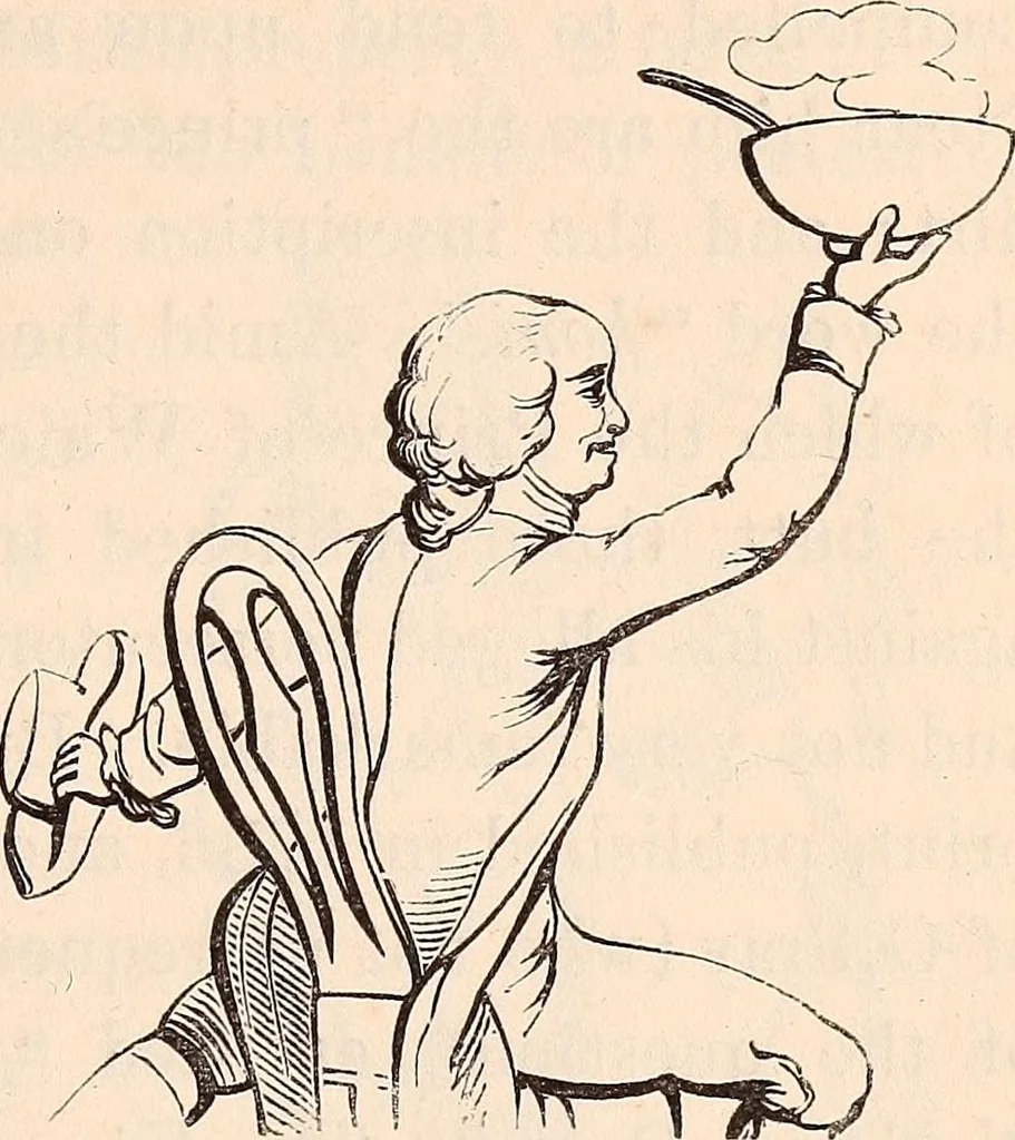 An illustration from England under the house of Hanover; : its history and condition during the reigns of the three Georges, illustrated from the caricatures and satires of the day., 1848, leaf 162