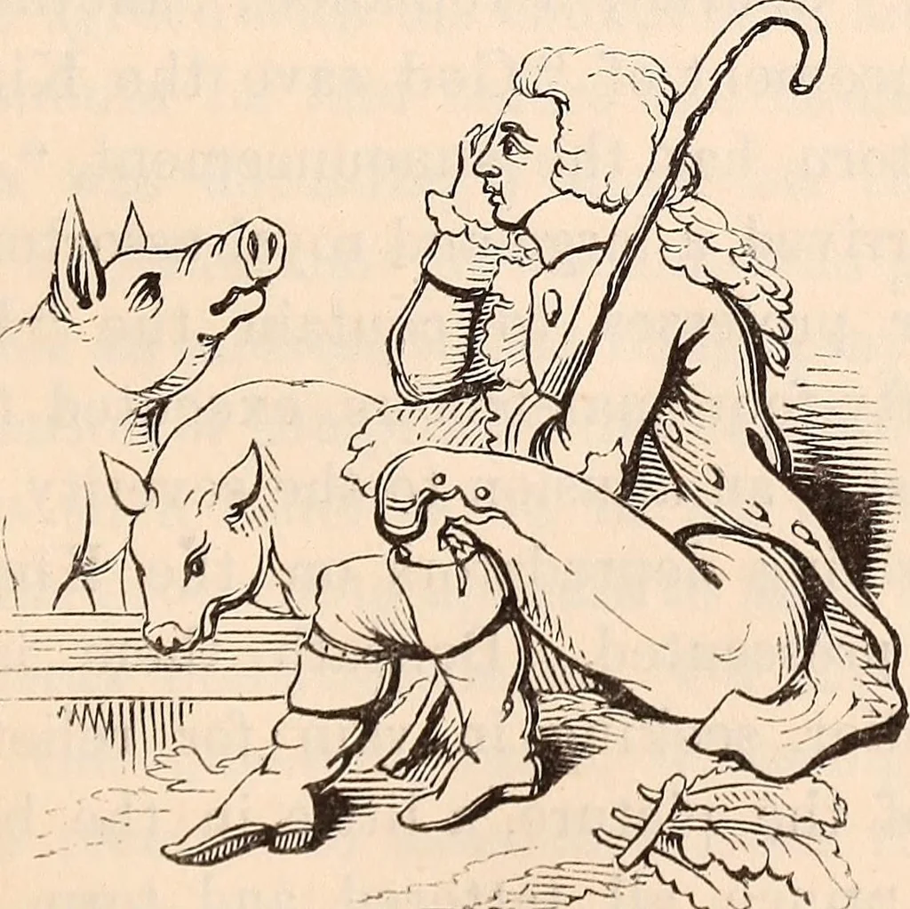 An illustration from England under the house of Hanover; : its history and condition during the reigns of the three Georges, illustrated from the caricatures and satires of the day., 1848, leaf 162