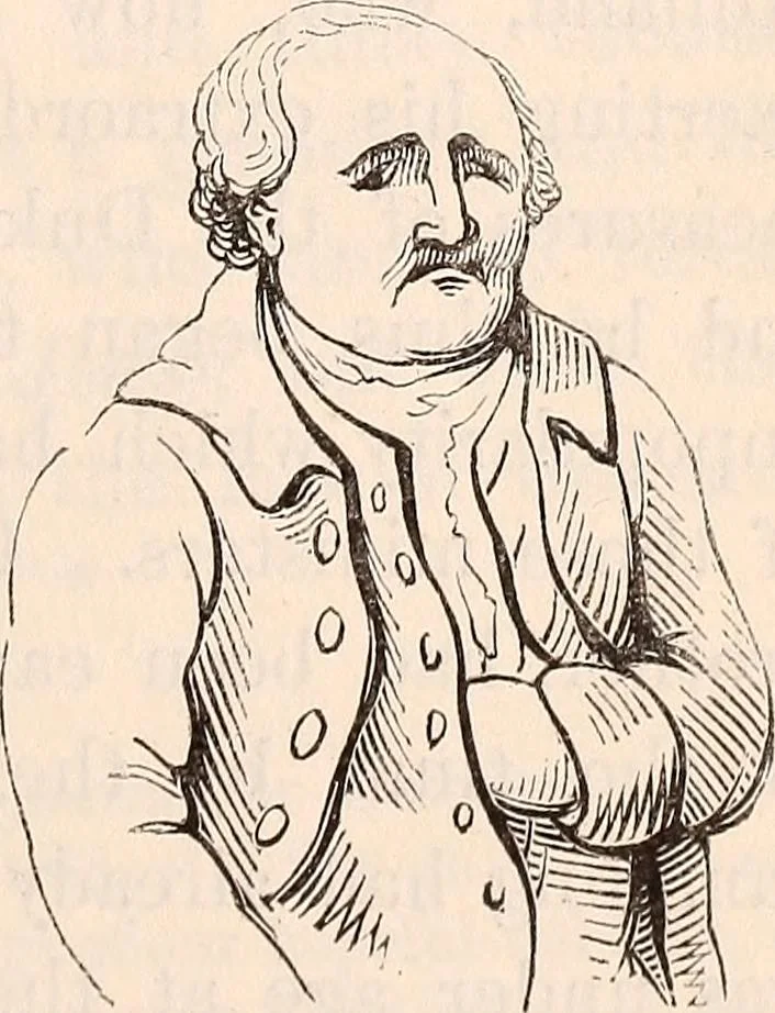 An illustration from England under the house of Hanover; : its history and condition during the reigns of the three Georges, illustrated from the caricatures and satires of the day., 1848, leaf 18