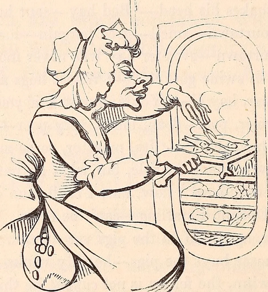 An illustration from England under the house of Hanover; : its history and condition during the reigns of the three Georges, illustrated from the caricatures and satires of the day., 1848, leaf 229