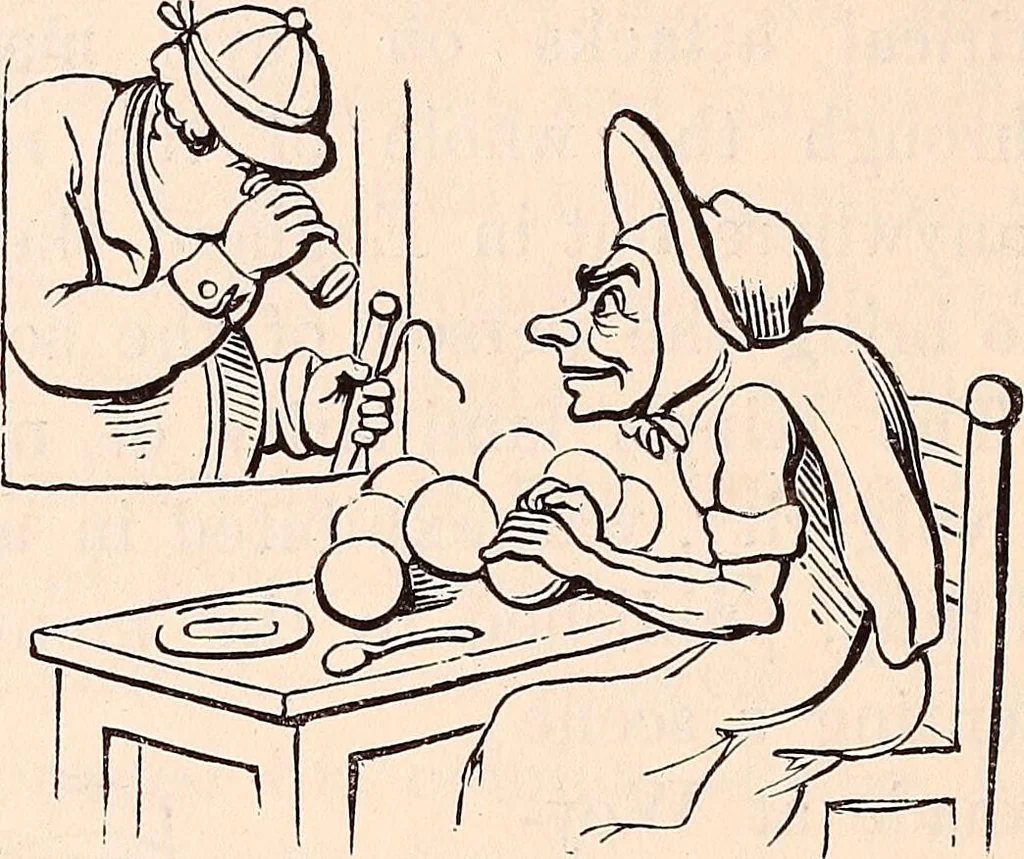 An illustration from England under the house of Hanover; : its history and condition during the reigns of the three Georges, illustrated from the caricatures and satires of the day., 1848, leaf 233