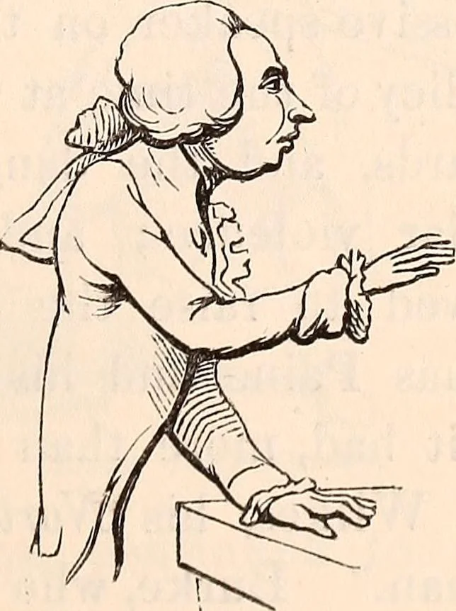 An illustration from England under the house of Hanover; : its history and condition during the reigns of the three Georges, illustrated from the caricatures and satires of the day., 1848, leaf 236