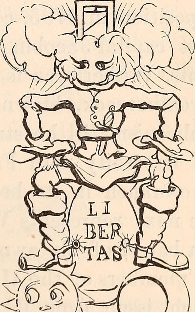 An illustration from England under the house of Hanover; : its history and condition during the reigns of the three Georges, illustrated from the caricatures and satires of the day., 1848, leaf 270