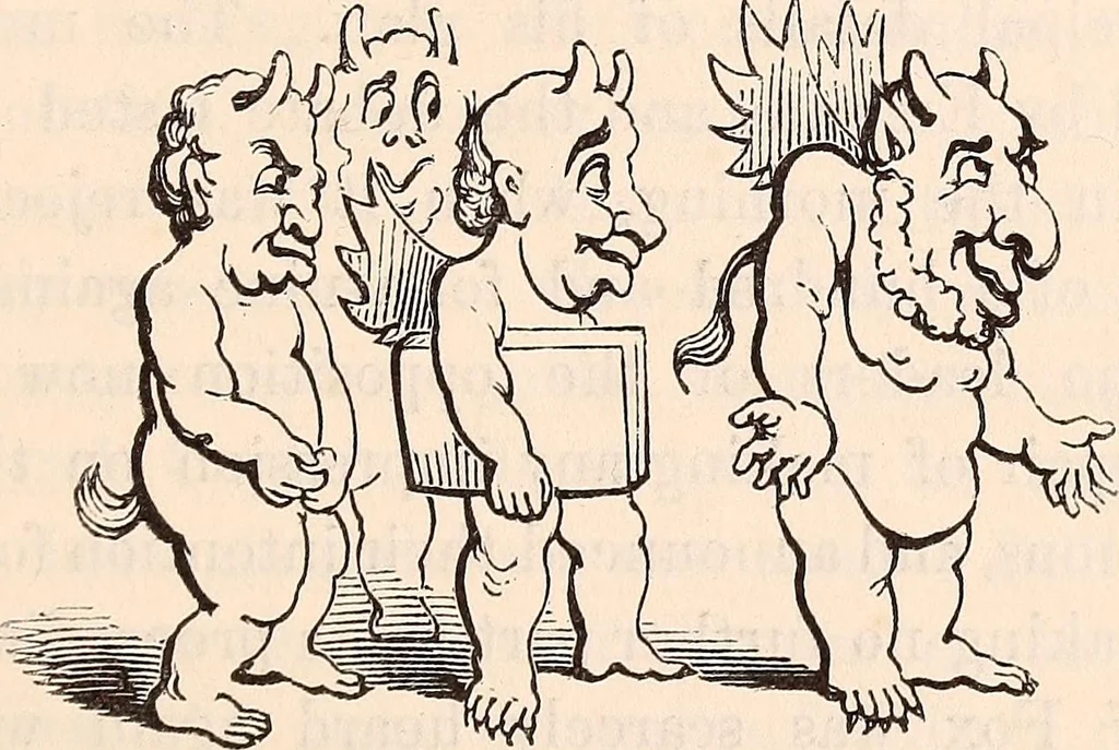 An illustration from England under the house of Hanover; : its history and condition during the reigns of the three Georges, illustrated from the caricatures and satires of the day., 1848, leaf 300