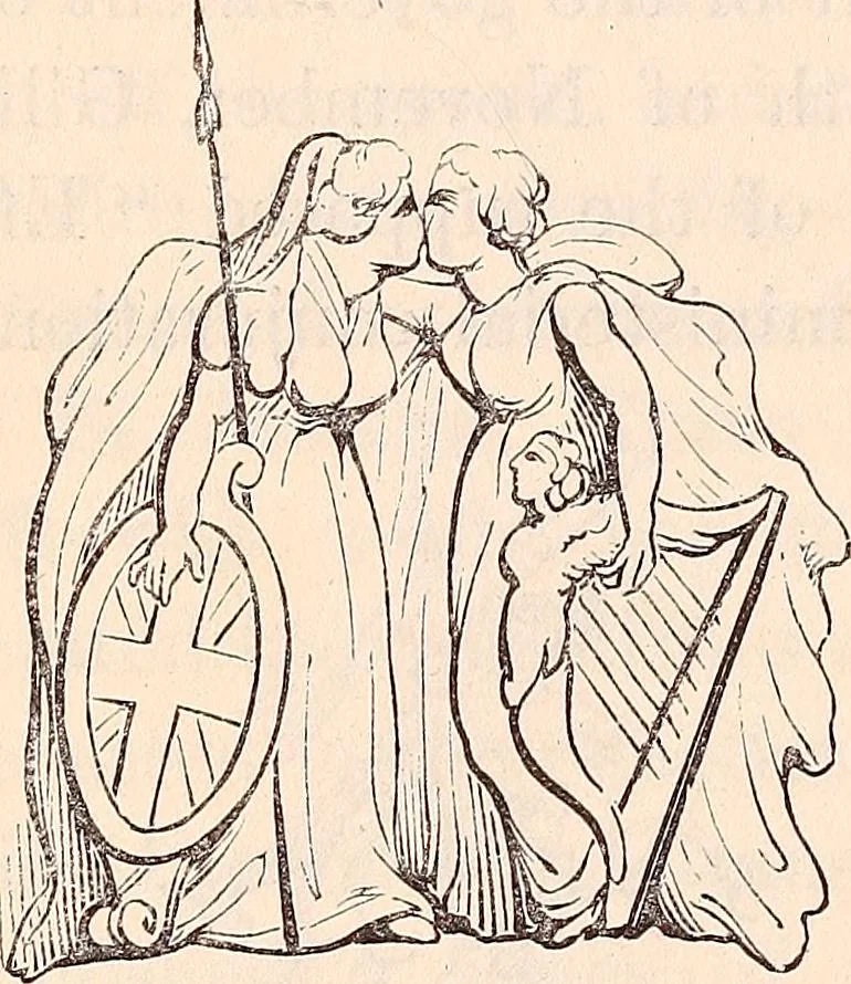An illustration from England under the house of Hanover; : its history and condition during the reigns of the three Georges, illustrated from the caricatures and satires of the day., 1848, leaf 333