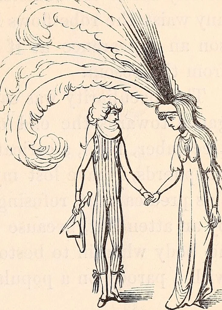 An illustration from England under the house of Hanover; : its history and condition during the reigns of the three Georges, illustrated from the caricatures and satires of the day., 1848, leaf 340
