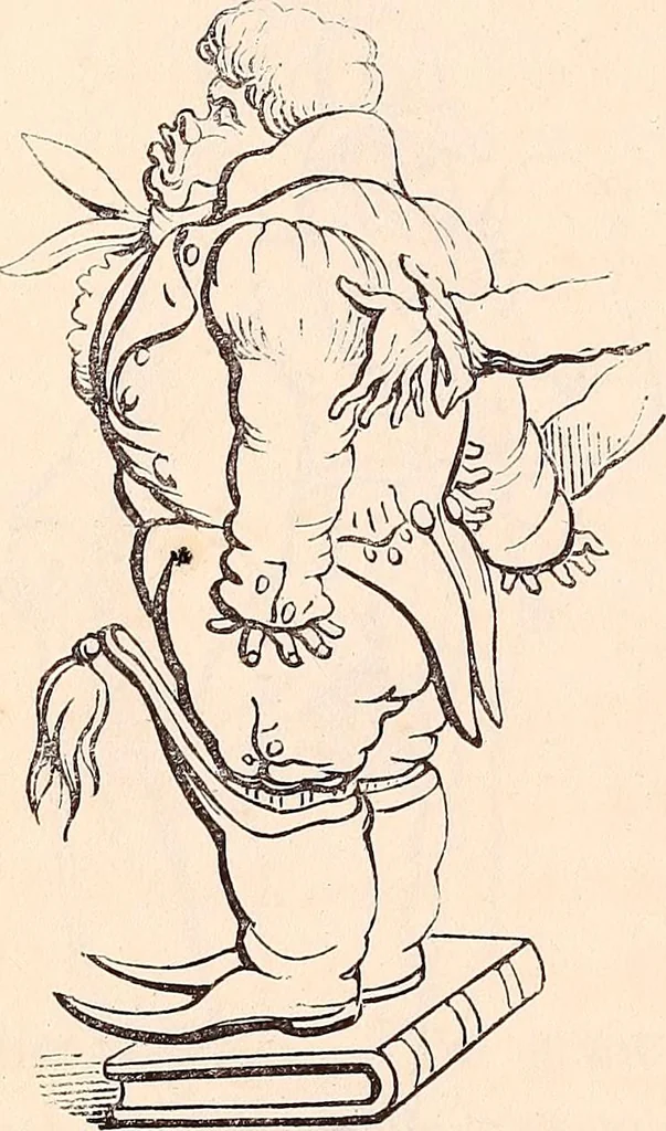 An illustration from England under the house of Hanover; : its history and condition during the reigns of the three Georges, illustrated from the caricatures and satires of the day., 1848, leaf 349