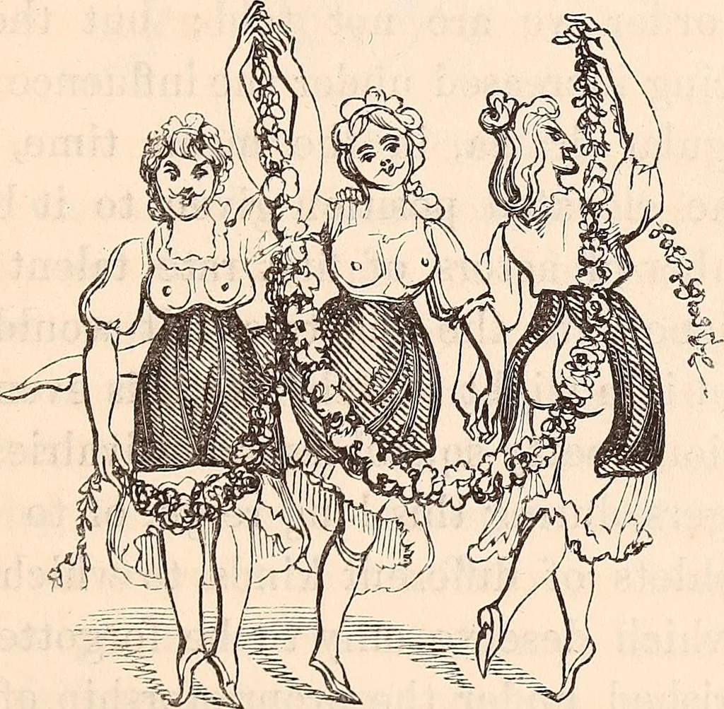 An illustration from England under the house of Hanover; : its history and condition during the reigns of the three Georges, illustrated from the caricatures and satires of the day., 1848, leaf 368