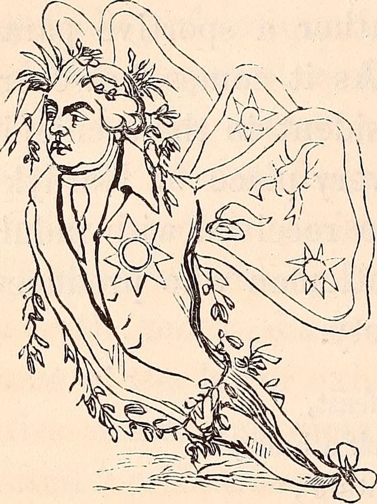 An illustration from England under the house of Hanover; : its history and condition during the reigns of the three Georges, illustrated from the caricatures and satires of the day., 1848, leaf 405
