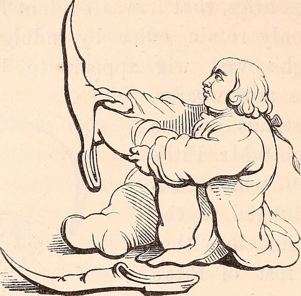 An illustration from England under the house of Hanover; : its history and condition during the reigns of the three Georges, illustrated from the caricatures and satires of the day., 1848, leaf 411
