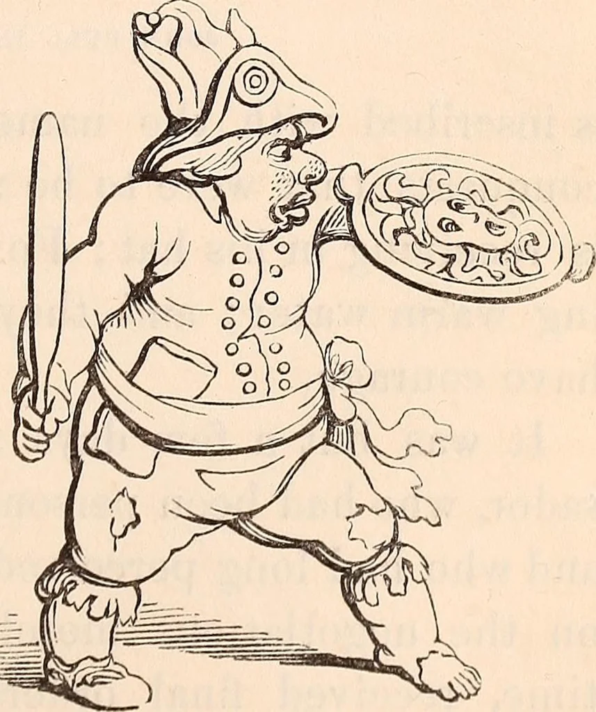An illustration from England under the house of Hanover; : its history and condition during the reigns of the three Georges, illustrated from the caricatures and satires of the day., 1848, leaf 420