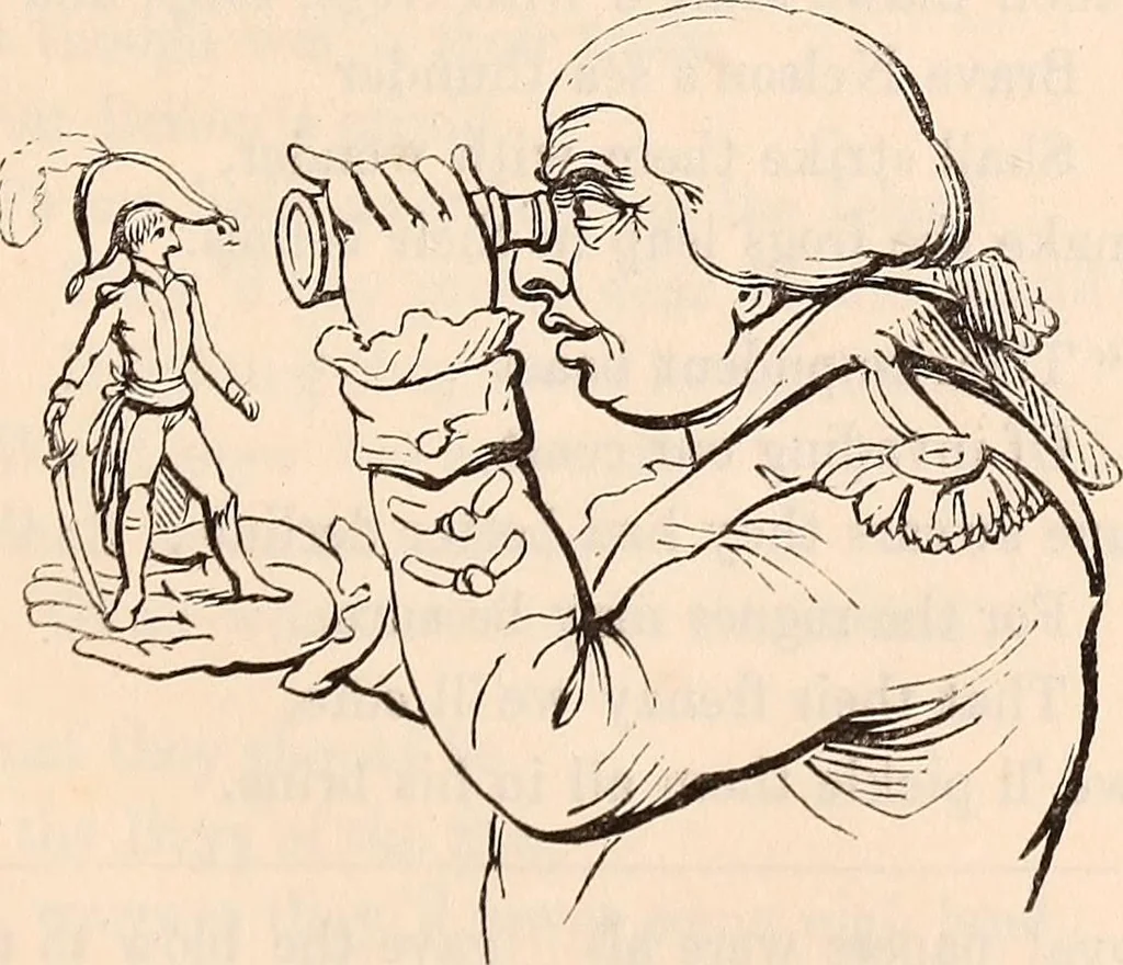 An illustration from England under the house of Hanover; : its history and condition during the reigns of the three Georges, illustrated from the caricatures and satires of the day., 1848, leaf 428