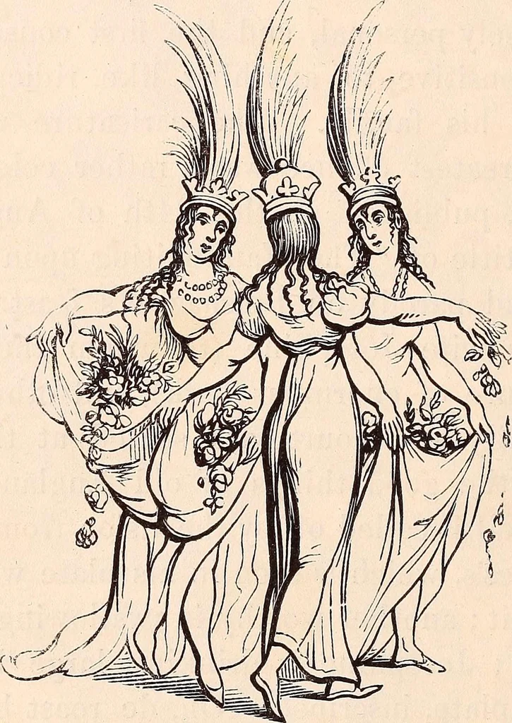 An illustration from England under the house of Hanover; : its history and condition during the reigns of the three Georges, illustrated from the caricatures and satires of the day., 1848, leaf 439