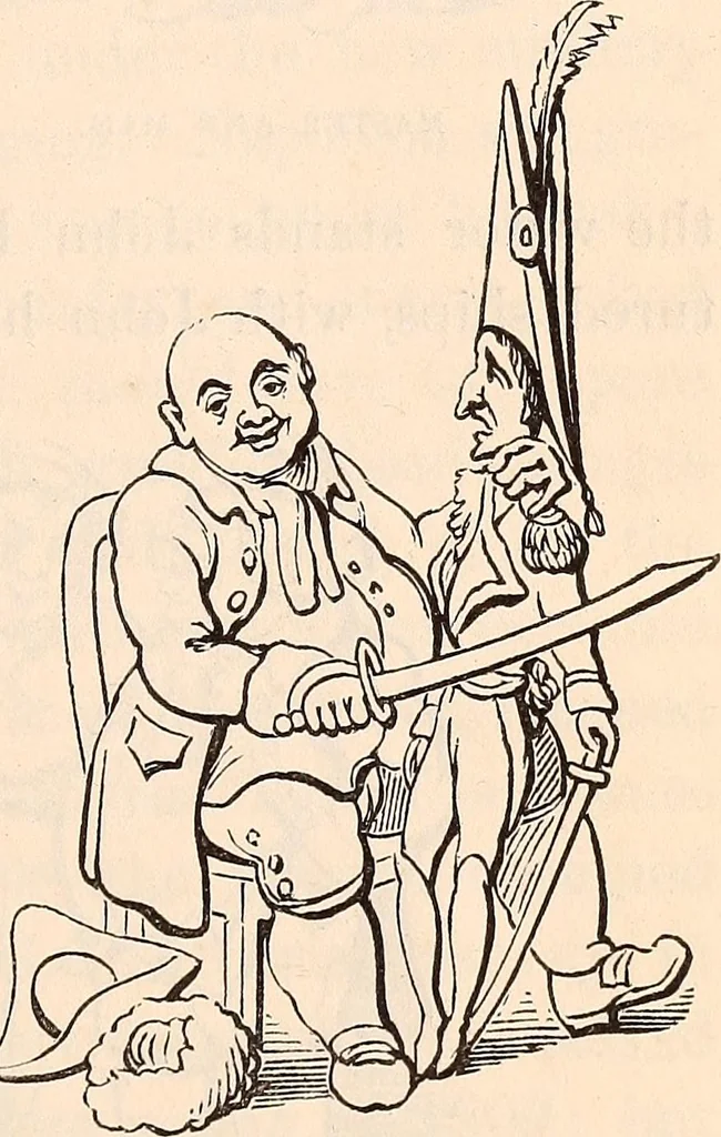 An illustration from England under the house of Hanover; : its history and condition during the reigns of the three Georges, illustrated from the caricatures and satires of the day., 1848, leaf 468