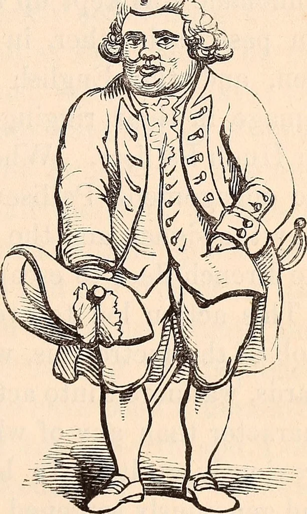 An illustration from England under the house of Hanover; : its history and condition during the reigns of the three Georges, illustrated from the caricatures and satires of the day., 1848, leaf 48