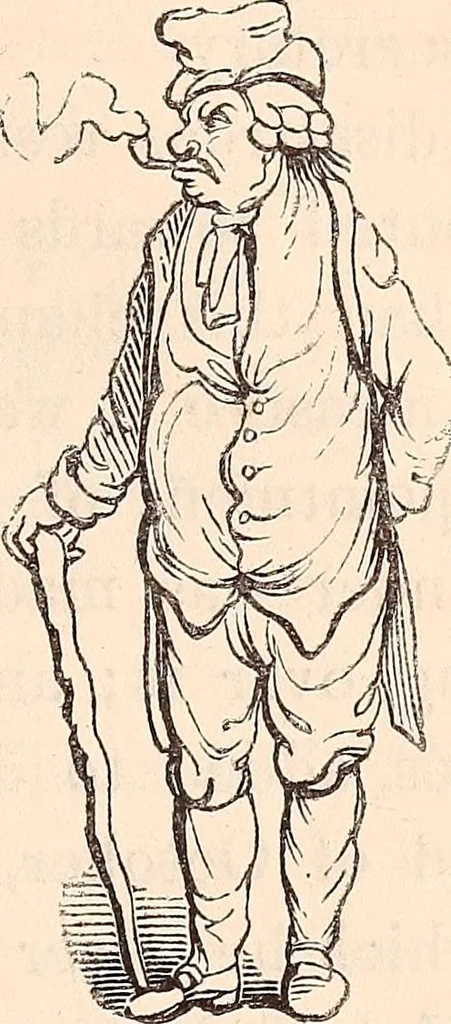 An illustration from England under the house of Hanover; : its history and condition during the reigns of the three Georges, illustrated from the caricatures and satires of the day., 1848, leaf 480