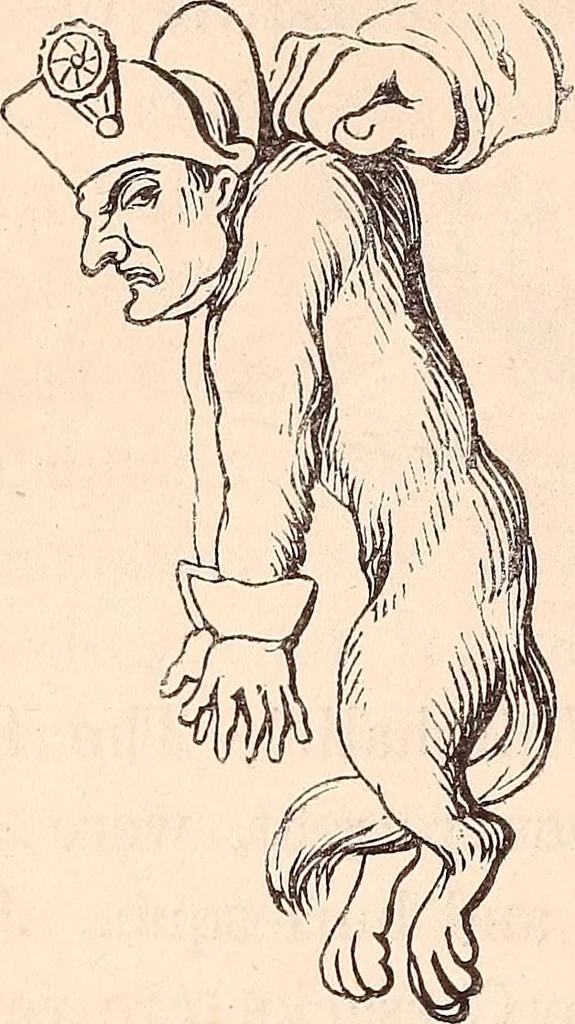 An illustration from England under the house of Hanover; : its history and condition during the reigns of the three Georges, illustrated from the caricatures and satires of the day., 1848, leaf 483
