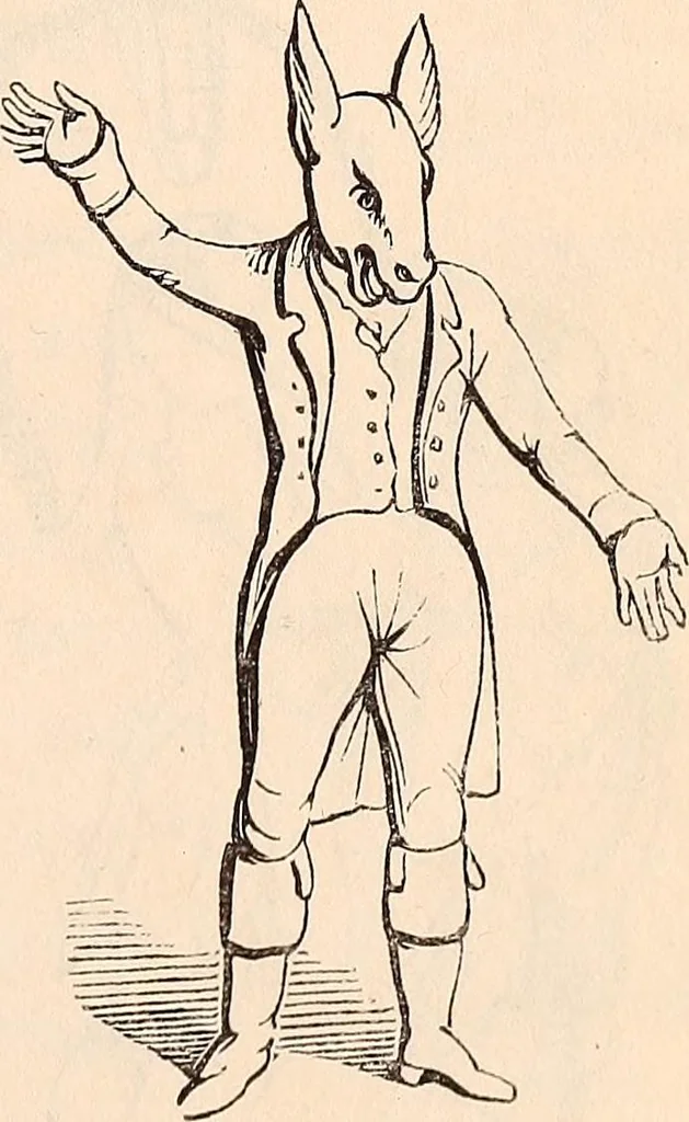 An illustration from England under the house of Hanover; : its history and condition during the reigns of the three Georges, illustrated from the caricatures and satires of the day., 1848, leaf 486
