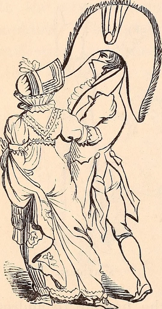 An illustration from England under the house of Hanover; : its history and condition during the reigns of the three Georges, illustrated from the caricatures and satires of the day., 1848, leaf 487
