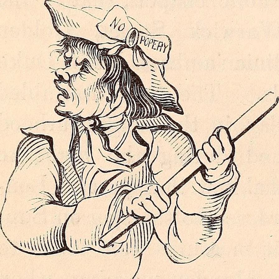 An illustration from England under the house of Hanover; : its history and condition during the reigns of the three Georges, illustrated from the caricatures and satires of the day., 1848, leaf 57