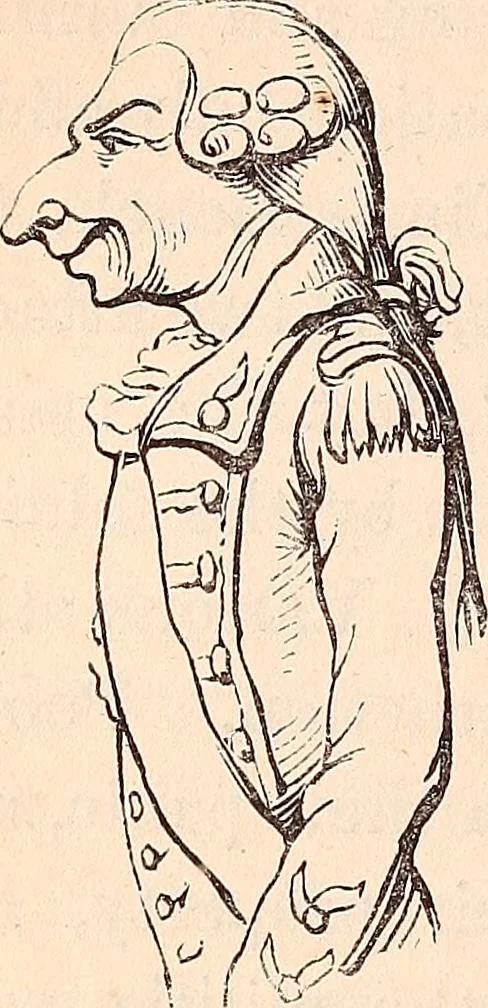 An illustration from England under the house of Hanover; : its history and condition during the reigns of the three Georges, illustrated from the caricatures and satires of the day., 1848, leaf 59