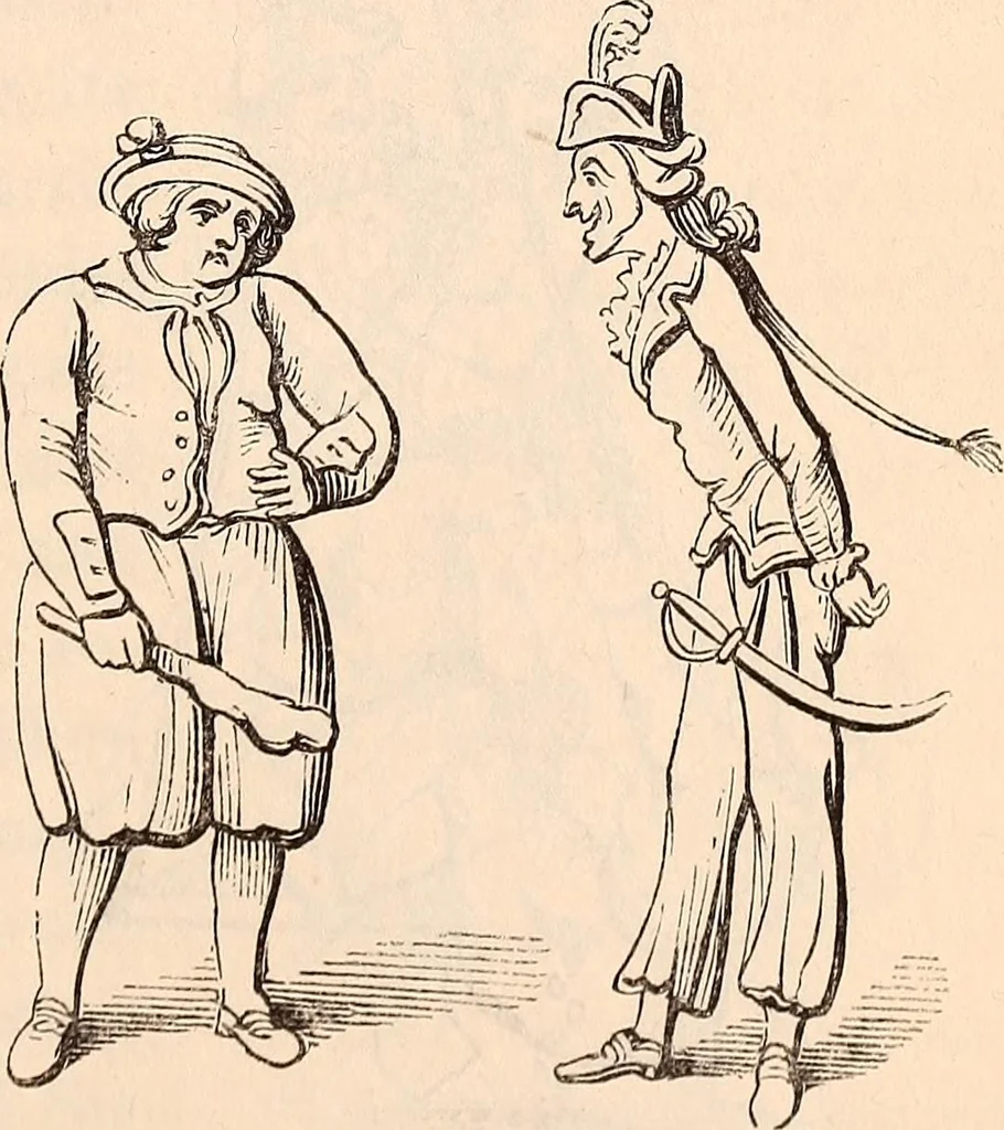 An illustration from England under the house of Hanover; : its history and condition during the reigns of the three Georges, illustrated from the caricatures and satires of the day., 1848, leaf 62