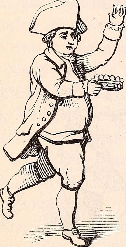 An illustration from England under the house of Hanover; : its history and condition during the reigns of the three Georges, illustrated from the caricatures and satires of the day., 1848, leaf 73
