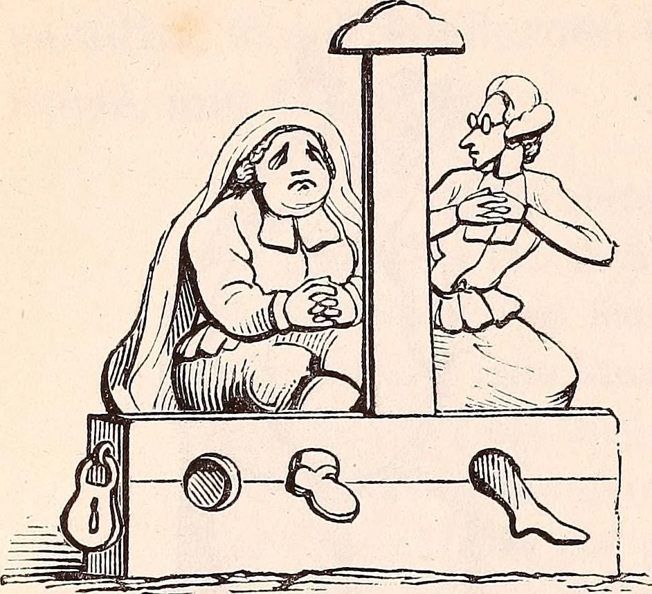 An illustration from England under the house of Hanover; : its history and condition during the reigns of the three Georges, illustrated from the caricatures and satires of the day., 1848, leaf 77