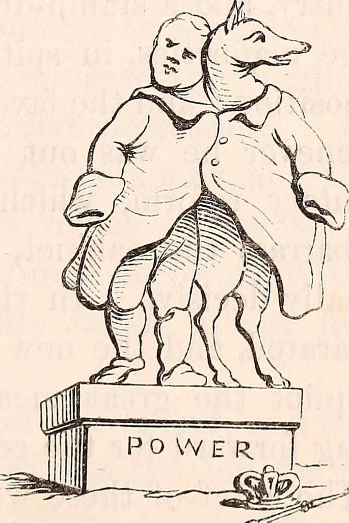 An illustration from England under the house of Hanover; : its history and condition during the reigns of the three Georges, illustrated from the caricatures and satires of the day., 1848, leaf 94
