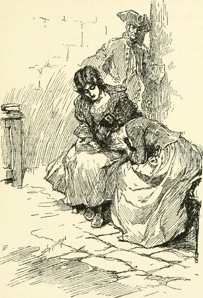 An illustration from English book-illustration of to-day; appreciations of the work of living English illustrators, with lists of their books, 1903, leaf 112