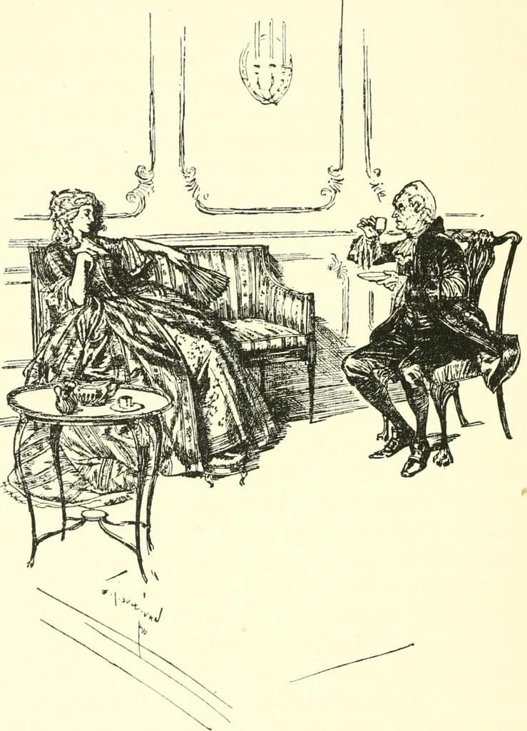 An illustration from English book-illustration of to-day; appreciations of the work of living English illustrators, with lists of their books, 1903, leaf 115