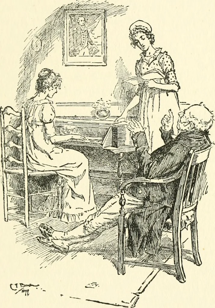 An illustration from English book-illustration of to-day; appreciations of the work of living English illustrators, with lists of their books, 1903, leaf 122