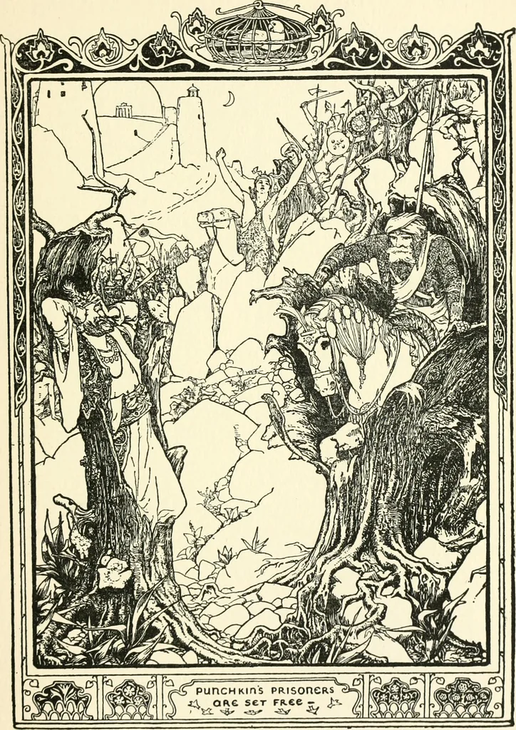An illustration from English book-illustration of to-day; appreciations of the work of living English illustrators, with lists of their books, 1903, leaf 148