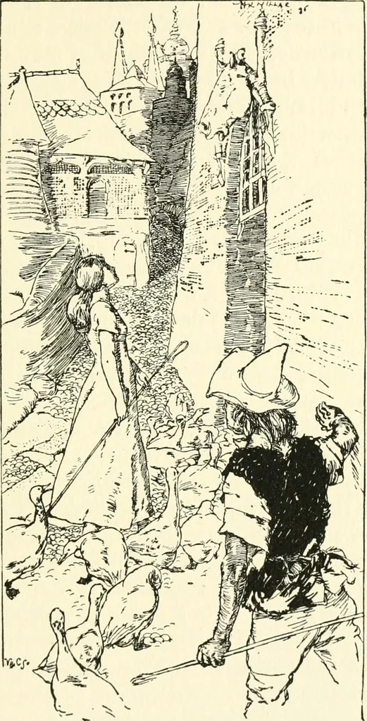 An illustration from English book-illustration of to-day; appreciations of the work of living English illustrators, with lists of their books, 1903, leaf 152