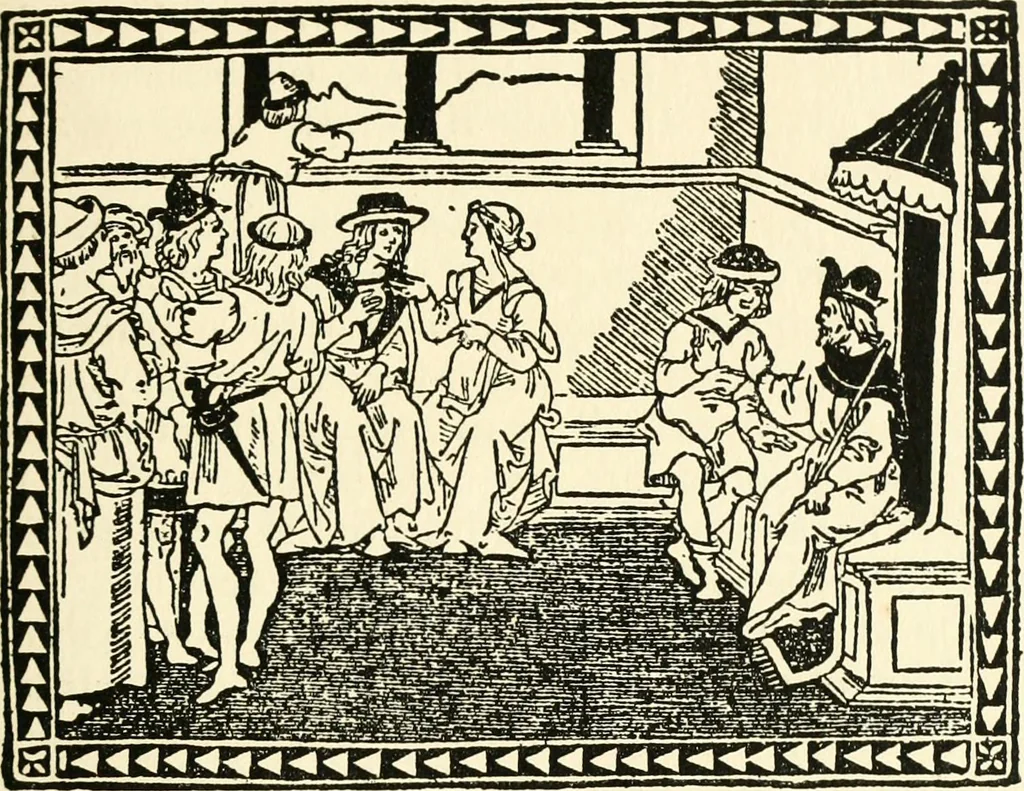 An illustration from English book-illustration of to-day; appreciations of the work of living English illustrators, with lists of their books, 1903, leaf 22