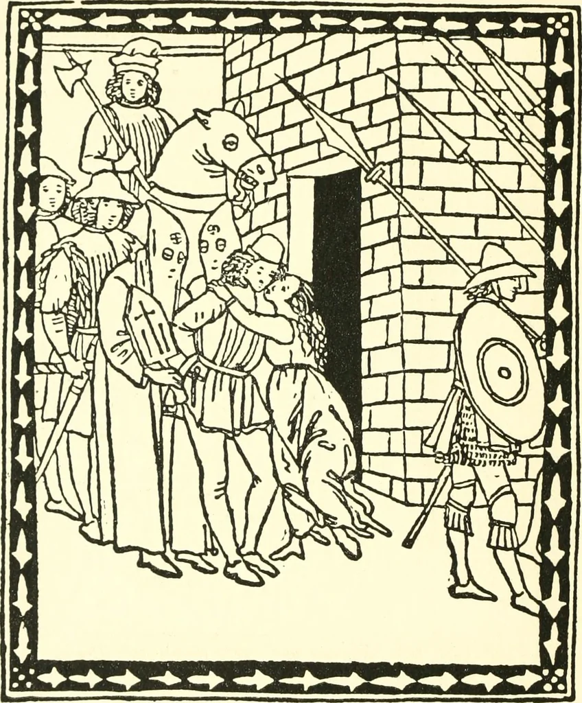 An illustration from English book-illustration of to-day; appreciations of the work of living English illustrators, with lists of their books, 1903, leaf 25