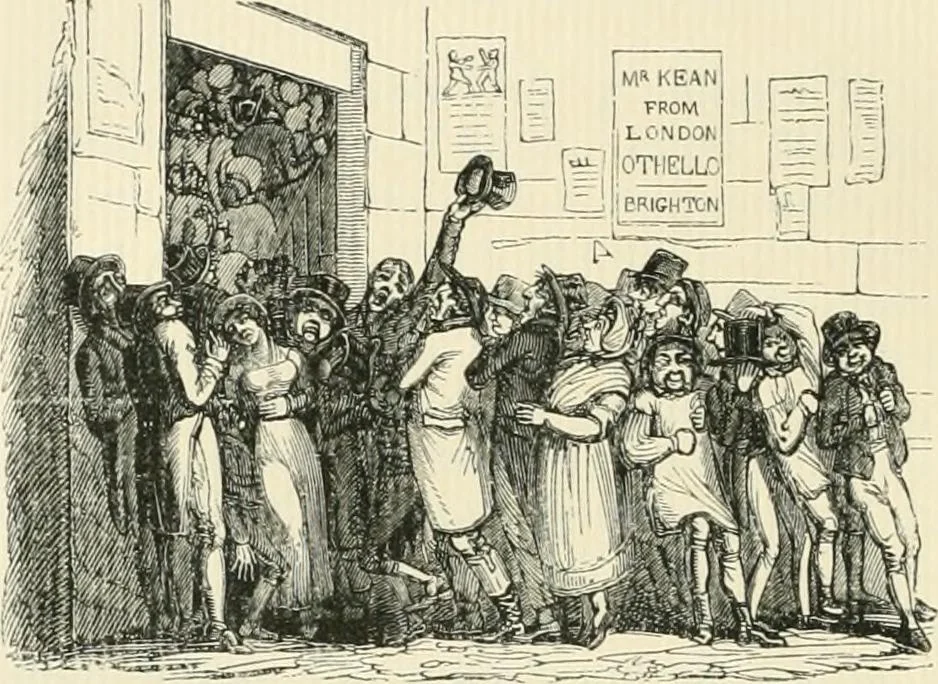 An illustration from English caricaturists and graphic humourists of the nineteeth century : How they illustrated and interpreted their times, 1886, leaf 150