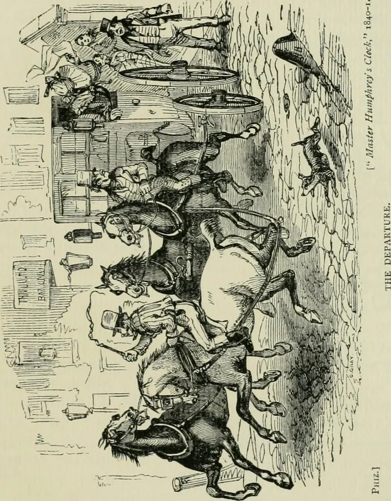 An illustration from English caricaturists and graphic humourists of the nineteeth century : How they illustrated and interpreted their times, 1886, leaf 433