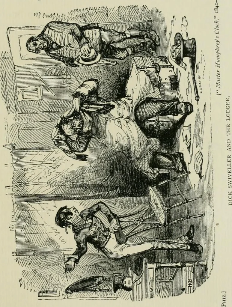 An illustration from English caricaturists and graphic humourists of the nineteeth century : How they illustrated and interpreted their times, 1886, leaf 439