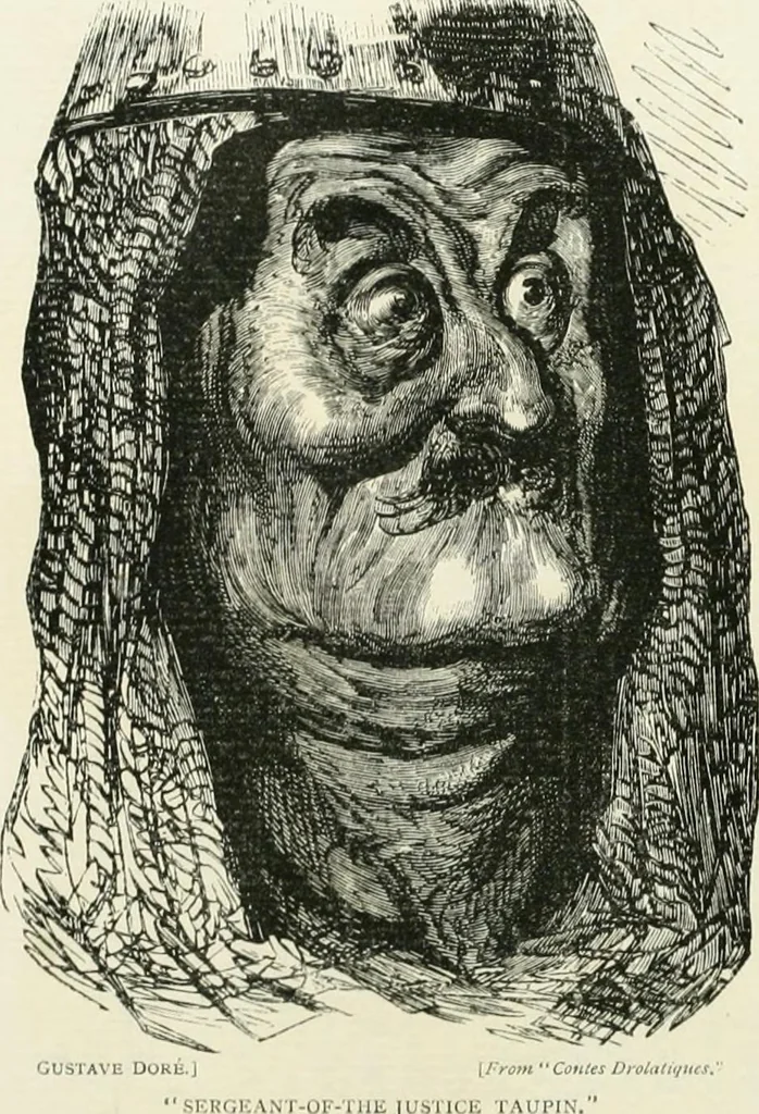 An illustration from English caricaturists and graphic humourists of the nineteeth century : How they illustrated and interpreted their times, 1886, leaf 44