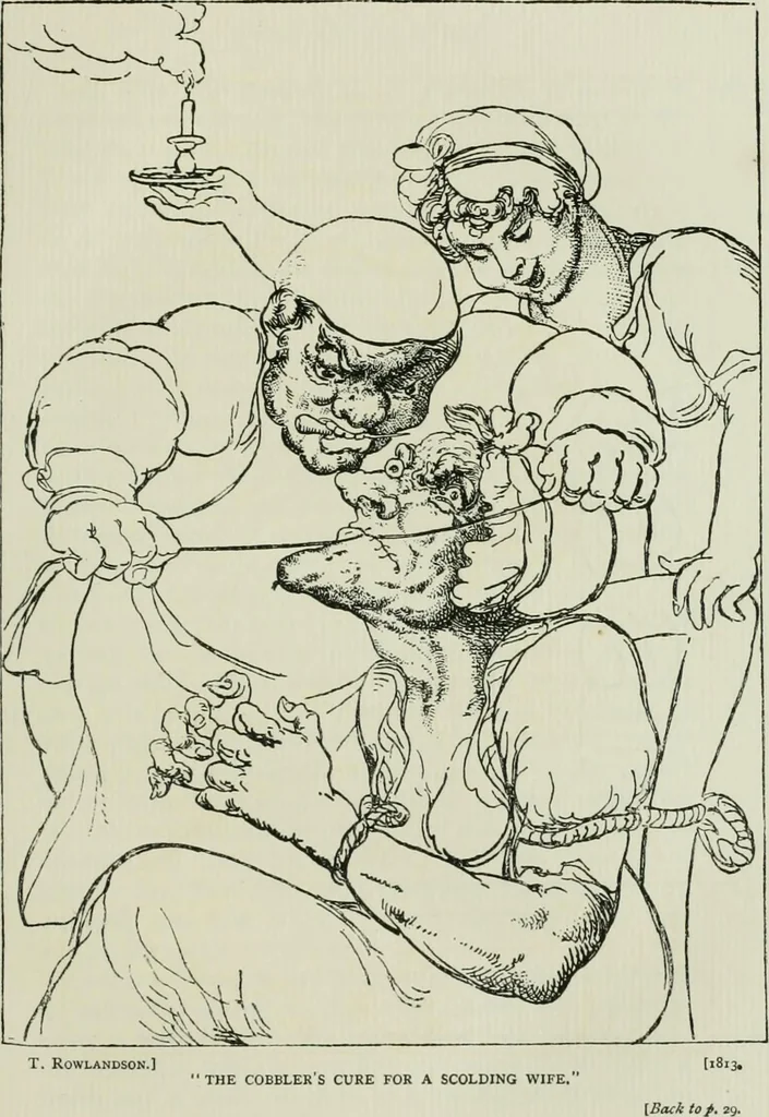 An illustration from English caricaturists and graphic humourists of the nineteeth century : How they illustrated and interpreted their times, 1886, leaf 85