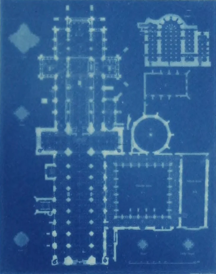 An illustration from The English chapter-house, 1903, leaf 28