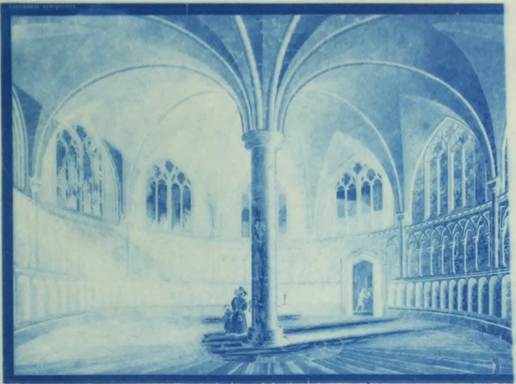An illustration from The English chapter-house, 1903, leaf 30