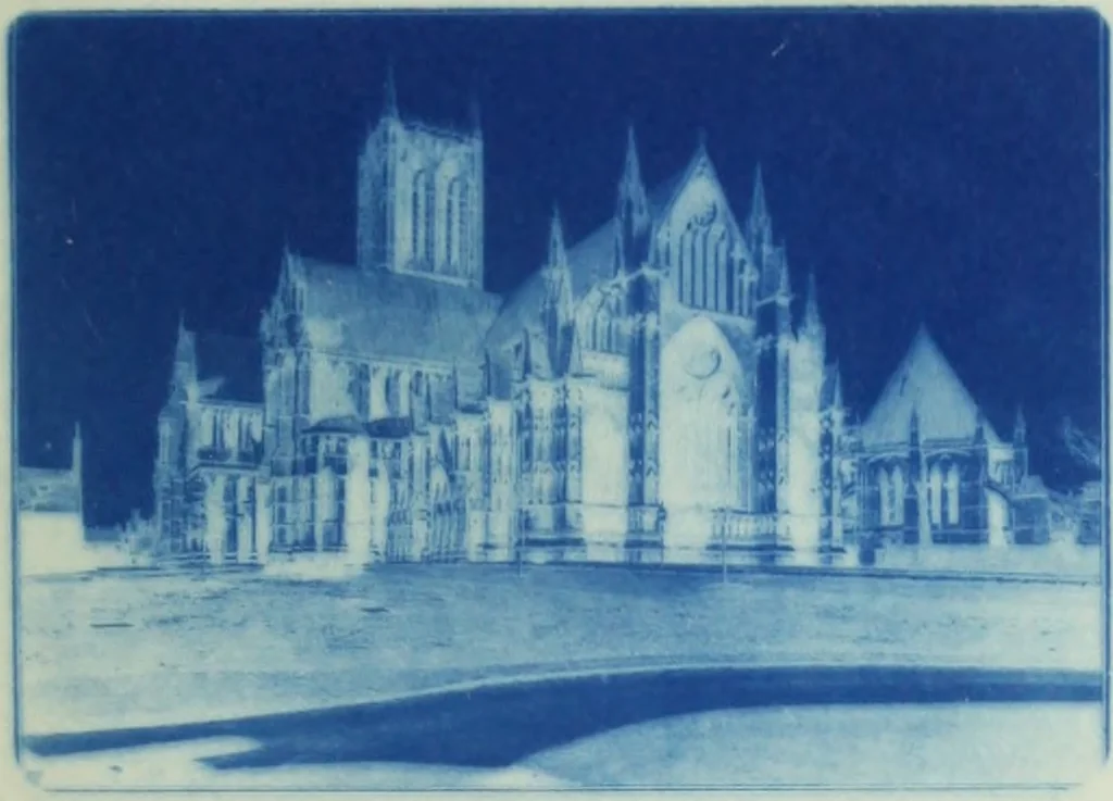 An illustration from The English chapter-house, 1903, leaf 34